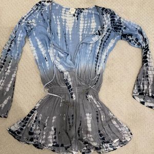 Surf Gypsy coverup Romper NWOT
